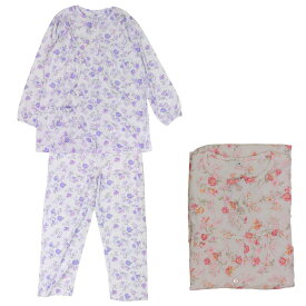 パジャマ 婦人 シニア向け 春 秋 ワンタッチ テ－プ マジックテープ スムス 通年 ねまき 秋冬 敬老の日 シニア向け 高齢者 入院 介護 介護施設での安心 母の日 シニアファッション
