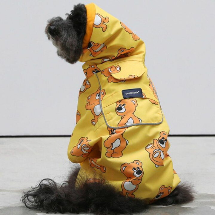 楽天市場】即納【andblank】Joy Bear Raincoat Jacket 犬用品 ドッグ 