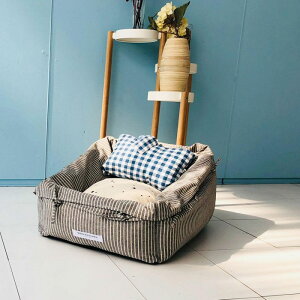 [ymonchouchouzmy favorite natural stripe sofa bed ؍ uh 킢  v[g ^ NEW NbV  J