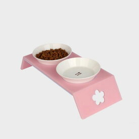 ※予約販売【OOPS! MY DOG】Bed Tray Pink 韓国 ブランド かわいい おしゃれ プレゼント 小型犬 フードボウル NEW 丈夫 食器