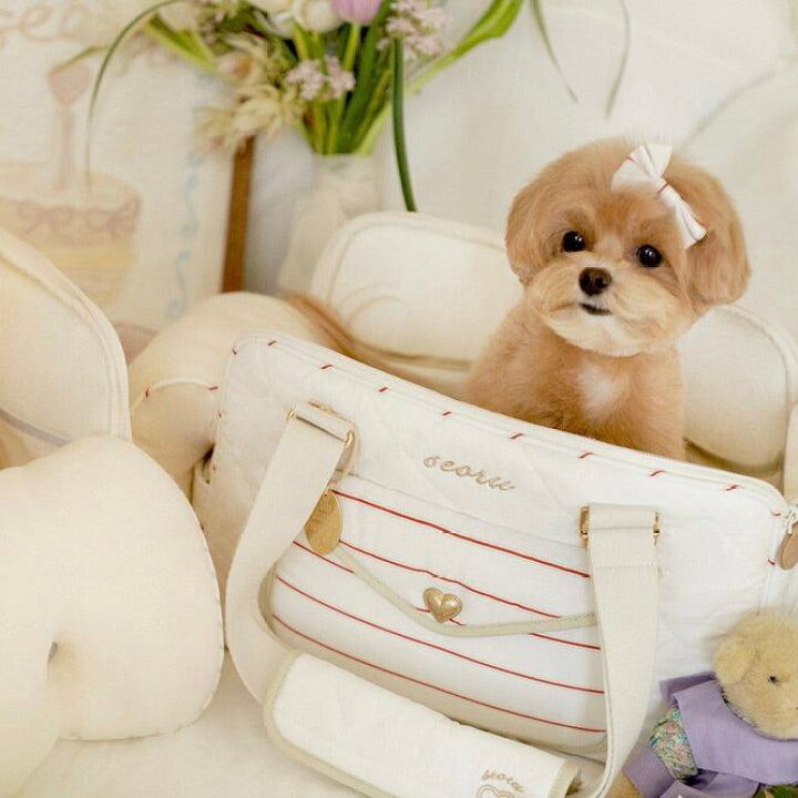 楽天市場】※予約販売【seoru】Fluer Ballon bag set（beige & red 