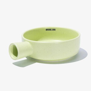 即納【BRIDGE.DOG】BRIDGE PAN(COOKIE AND GREEN) 韓国 犬用品 ドッググッズ フードウェア 犬お皿 フードボウル 餌皿 水飲み 給水器 猫用品