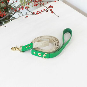 \̔ymaison de miuz Running Mate Leather & Webbing LeadiGreenj ؍ uh 킢  v[g ^ [h ̎qObY ̎q ^I UObY NEW 