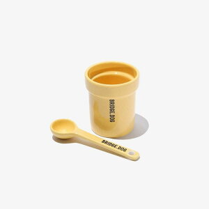 \̔yBRIDGE.DOGzTOY SPOON & SPOON HOLDER (SET) - HONEY ؍ pi hbOObY H  L a GT a GT