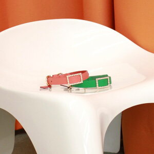 \̔ymaison de miuzSquare Pearl CollariCoralj ؍ uh 킢  v[g ^  ^I NEW