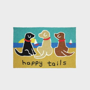 [yOOPS! MY DOGzHappy Tails Rag Mat pi hbOObY }bg }bg ybgp}bg ybg}bg p}bg t[h{E aM 