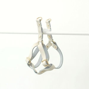 ※予約販売【maison de miu】 Running Mate Harness(White) 韓国 ブランド かわいい おしゃれ プレゼント 小型犬 ハーネス うちの子グッズ うちの子 タオル 散歩グッズ NEW 犬