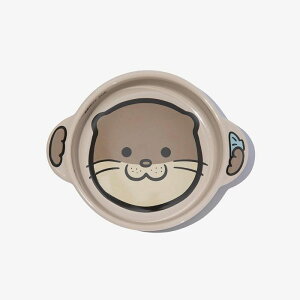 ※予約販売【BRIDGE.DOG】BRIDGE MINI POT(OTTER CHARACTER) 韓国 犬用品 ドッググッズ フードウェア 犬お皿 フードボウル 餌皿 水飲み 給水器 犬