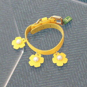 \̔ymaison de miuz Daisy pearl neck strapiYellowj ؍ uh 킢  v[g ^  ^I UObY NEW