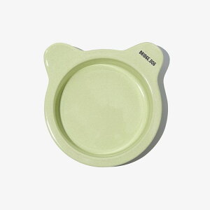 ※予約販売【BRIDGE.DOG】BASIC BEAR BOWL(LUCKY BEAR)艶あり 犬用品 ドッググッズ フードウェア 犬お皿 フードボウル 餌皿 水飲み 給水器 餌 エサ