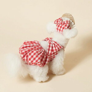 [ymeaninglesszCheck ribbon pumpkin overallsiRedj ؍ uh 킢  v[g ^ NEW