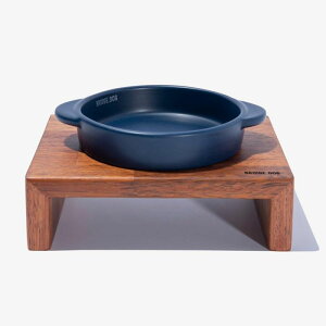 即納【BRIDGE.DOG】BRIDGE MINI POT - Limited Color(NAVY) 韓国 犬用品 ドッググッズ フードウェア 犬お皿 フードボウル 餌皿 水飲み 給水器 食器