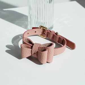 \̔ymaison de miuzSoft Ribbon Collar (Rose Pink) ؍ uh 킢  v[g ^  ^I NEW