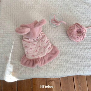 ���\��̔��yHi Yeboo�zHeart Bear Vest�iPink�j