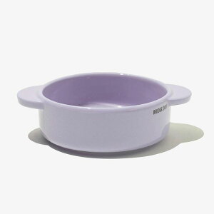 即納【BRIDGE.DOG】BRIDGE POT(BABY PURPLE)艶あり 韓国 犬用品 ドッググッズ フードウェア 犬お皿 フードボウル 餌皿 水飲み 給水器 餌