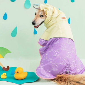 \̔yBITE MEzNew easy-peasy raincoat Large dog (Rabbit) ؍ uh 킢  v[g ^  n[lX CR[g UObY |` NEW o ֗ ^ 