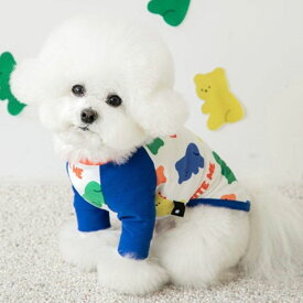 即納【BITE ME】Antiburg Jellybear ECO T-shirt （Cream） 韓国 ブランド かわいい おしゃれ プレゼント 小型犬 NEW 春 夏 秋 ペット用品