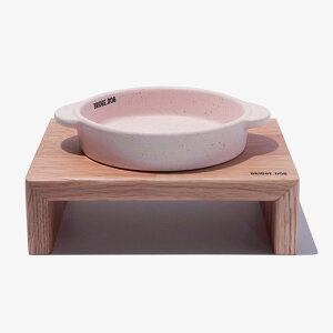 即納【BRIDGE.DOG】BRIDGE MINI POT(COOKIE AND PINK) 韓国 犬用品 ドッググッズ フードウェア 犬お皿 フードボウル 餌皿 水飲み 給水器 餌