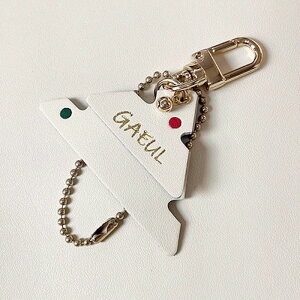 \̔ymaison de miuzXmas Tree Leather Name Tag ؍ uh 킢  v[g ^ obO  qD ̎qObY ̎q ^I l[^O UObY NEW 