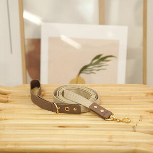 \̔ymaison de miuz Running Mate Leather & Webbing LeadiBrown / Ivoryj ؍ uh 킢  v[g ^ [h ̎qObY ̎q ^I UObY NEW 