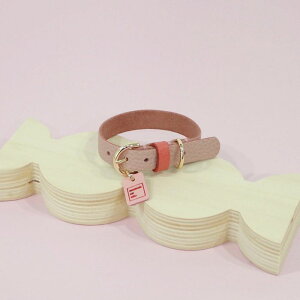 \̔ymaison de miuzPet Collar (Pink / Coral) ؍ uh 킢  v[g ^  ^I NEW t 