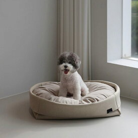※予約販売【andantte】Felt Oval Bed 730 韓国 犬用品 ドッググッズ ドッグベッド 犬用ベッド 犬用ハウス 犬おうち 犬用クッション ドッグクッション 犬クッション