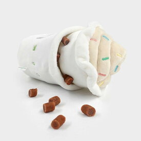 即納【HOWLPOT.】"SHAKE SHACK"×"HOWLPOT"シェイクノーズワークトイ 韓国 ブランド かわいい おしゃれ プレゼント 小型犬 おもちゃ ノーズワーク NEW 犬 雨 知育 知育玩具