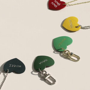 \̔ymaison de miuzHeart Leather Name Tag ؍ uh 킢  v[g ^ obO qD ̎qObY ̎q ^I l[^O UObY NEW  z_[