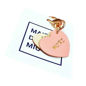 \̔ymaison de miuzHeart Leather Name Tag ؍ uh 킢  v[g ^ obO qD ̎qObY ̎q ^I l[^O UObY NEW  z_[