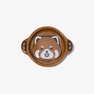 ※予約販売【BRIDGE.DOG】BRIDGE TOY POT(RED PANDA CHARACTER) 韓国 犬用品 ドッググッズ フードウェア 犬お皿 フードボウル 餌皿 水飲み 給水器 食器