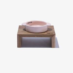 ※予約販売【BRIDGE.DOG】BRIDGE TOY POT(COOKIE AND PINK) 韓国 犬用品 ドッググッズ フードウェア 犬お皿 フードボウル 餌皿 水飲み 給水器 食器