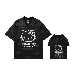 \̔yARUMARUzHELLO KITTY × ARUMARU Football Jersey setiBlackj  hbOEFA ̕ ؍ pi hbOObY TVc X[uX ^ ^