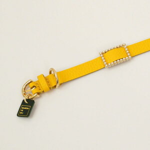 \̔ymaison de miuzSquare Pearl CollariYellowj ؍ uh 킢  v[g ^  ^I NEW