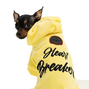 [yMOSHIQAzHeart Breaker Dog Hoodie AJ pi hbOObY hbOEFA  ̕ ^ ^ t t