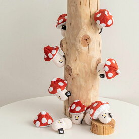 即納【BITE ME】Mushroom Nosework Toy / 犬玩具 きのこ ノーズワーク犬 犬 知育玩具 ノーズワーク 知育 犬 おもちゃ エサ おやつ おもちゃ 犬のおもちゃ 犬おもちゃ ギフト かわいい プレゼント 噛むおもちゃ 運動不足 ストレス解消 バイトミー