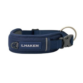 ※予約販売【munikund】TREKTAIL Collar - Navy 犬用品 ドッググッズ 首輪 犬の首輪 ドッグカラー 犬首輪 犬用首輪 散歩用 散歩グッズ 散歩用品