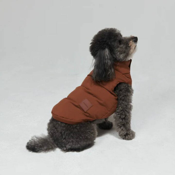 楽天市場】即納【max bone】Arabella Puffer Vest（Brown） 犬服 