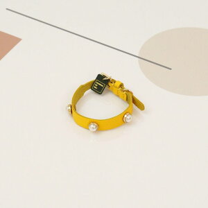 \̔ymaison de miuz Soft Pearl Collar(Yellow) ؍ uh 킢  v[g ^  ^I UObY NEW