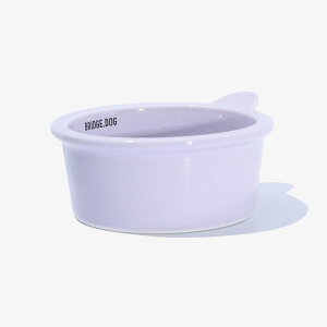 ※予約販売【BRIDGE.DOG】BRIDGE MINI BOWL(BABY PURPLE)艶あり 韓国 犬用品 ドッググッズ フードウェア 犬お皿 フードボウル 餌皿 水飲み 給水器 食器