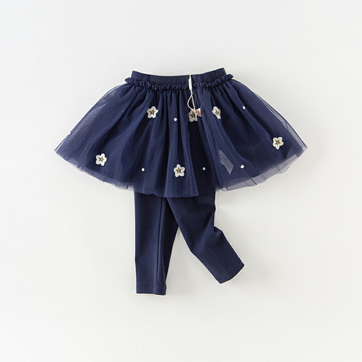 楽天市場】キッズ 女の子 レギンス 子供服 スカッツ スカート チュール 