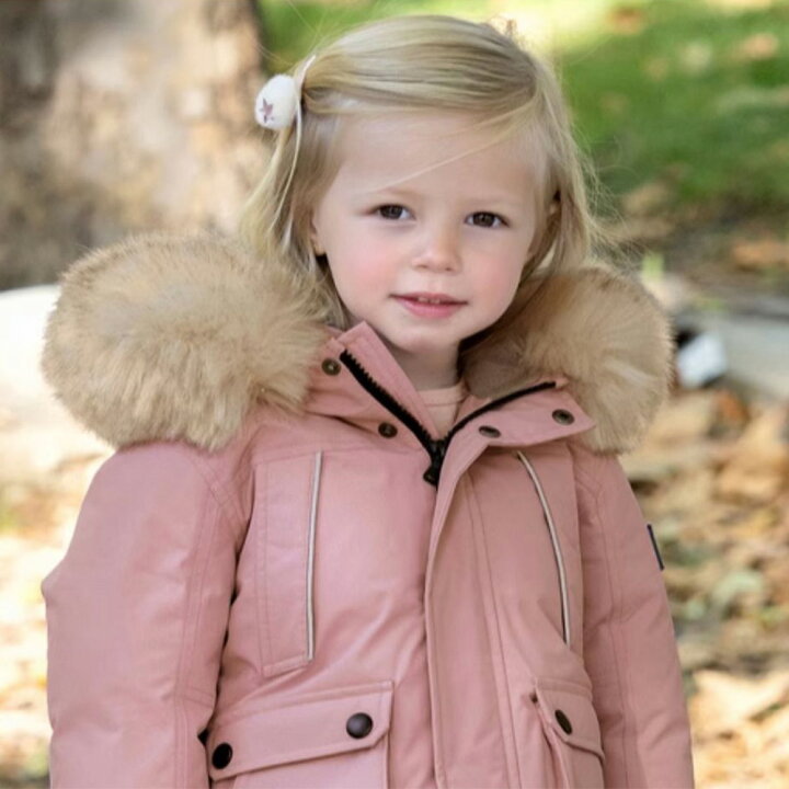 楽天市場】子供 モッズコート アウター 女の子 ダウン ジャケット  