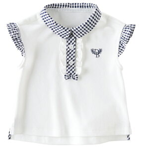 �q���� ���̎q �g�b�v�X �|���V���c ���� �t������ �`�F�b�N�� 70 80 90 100 110 120 130 cm dbj14044�y dave&bella �f�C�u �x�� �V���v�� ��i �z