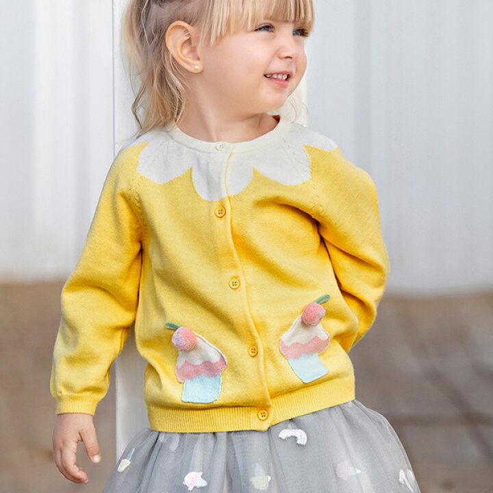 楽天市場】女の子 キッズ トップス アウター 子供服 カーディガン 子供 