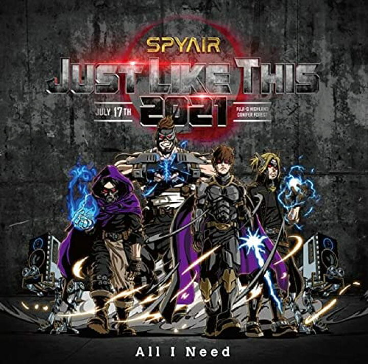 楽天市場】SPYAIR（スパイエアー）「All I Need」（JUST LIKE THIS 