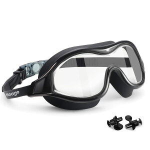 Swim Goggles No Leaking Anti-Fog Pool Goggles Swimming Goggles for Adult Men Women Youth, UV Protection 180° Clear Vision