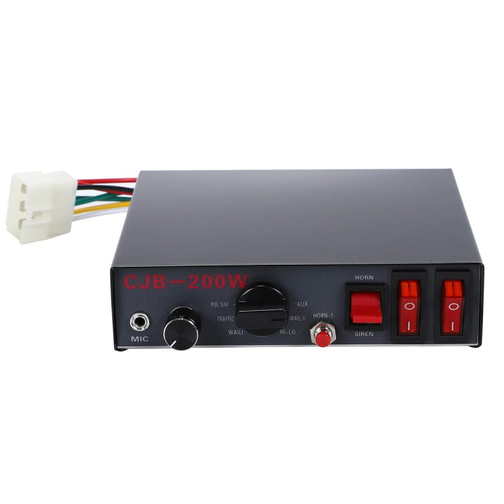 楽天市場】Kanoan 拡声器 車載 ハイパワー 12V 200W サイレン 付き 