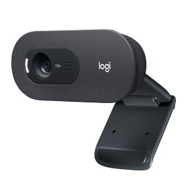 ロジクール Webカメラ C505 HD 720P 自動光補正 ロングレンジマイク 2mの長いUSB接続ケーブル Zoom や Skype 等主要なビデオ通話アプリに対応 ブラック ウェブカメラ ウェブカム PC Mac ノートパソコン 国内正規品 2年