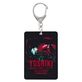 [X JAPAN] 2018 紅に染まった夜 MAKUHARI MESSE 3DAYS- 公式グッズ YOSHIK Iキーホルダー Dパターン