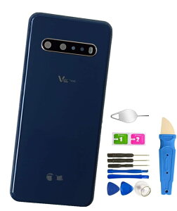 COCOPARTS V60 ThinQ �o�b�N�K���X �����p �e�[�v�n�E�W���O �h�A�v���b�g LG V60 ThinQ �S���f��+�c�[��
