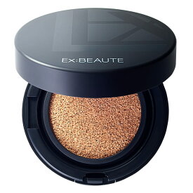 EX:BEAUTE エクスボーテ ビジョンファンデーション クッション レフィル ※ケース別売り SPF50+/PA++++ 美容成分 つや肌 透明感 自然な高いカバー力 ウォータープルーフ クッションファンデ (オークル01)